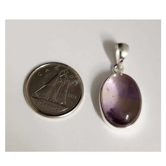 Ametrine Pendant Sterling Silver