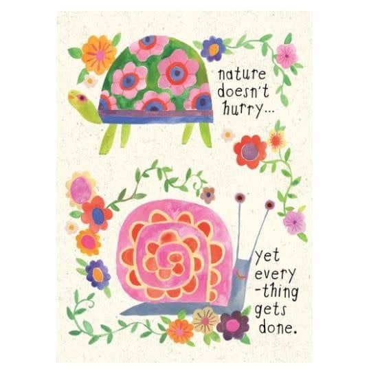 Everything Gets Done - Greeting Card