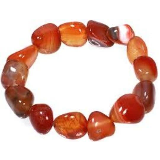 Carnelian  Small Nugget Bracelet