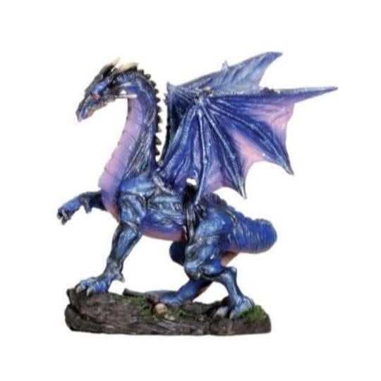 Small Midnight Dragon Statue 4.5&quot;