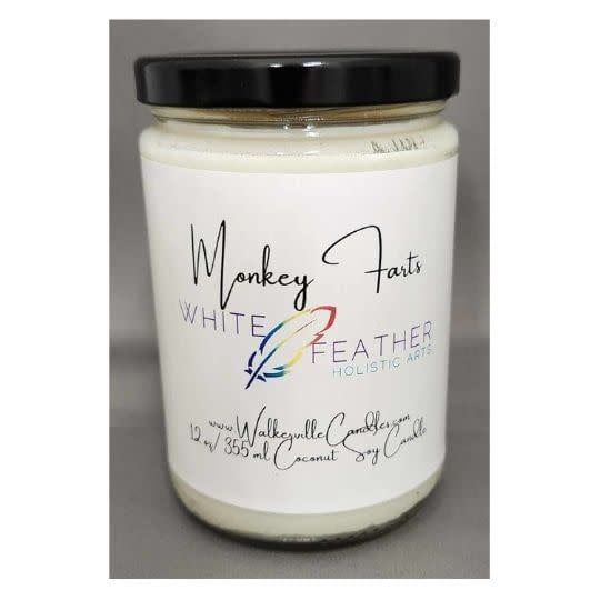 Walkerville Candles Soy 12 oz - Monkey Farts