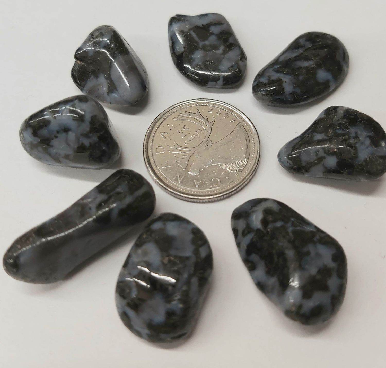 Mystic Merlinite / Indigo Gabrro Tumbled $3