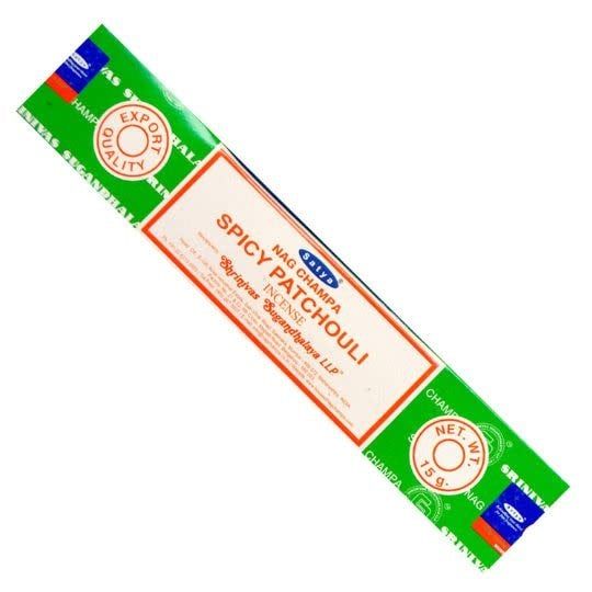 Spicy Patchouli SATYA Incense Sticks