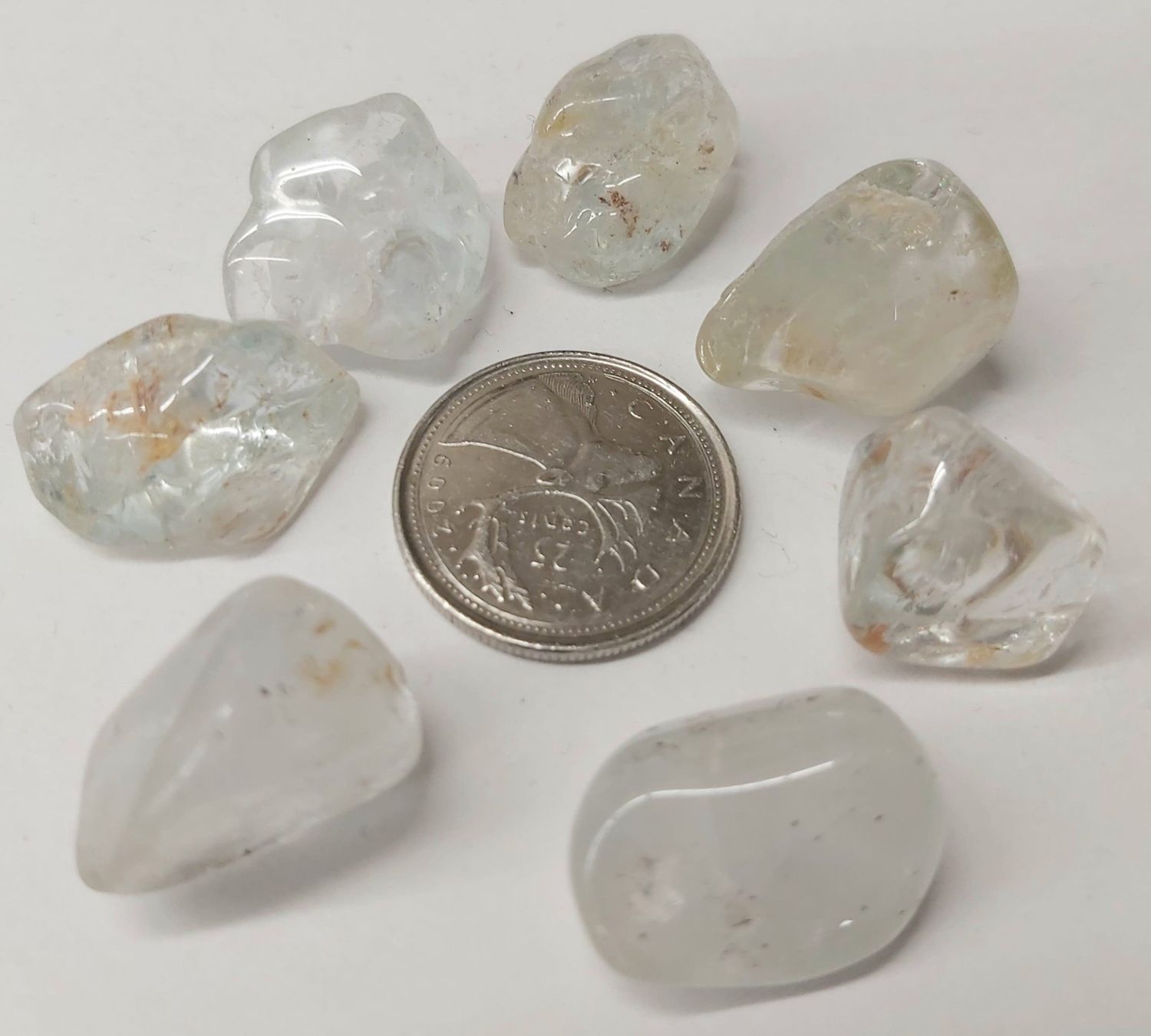 Blue Topaz Tumbled $4