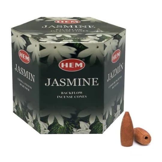Jasmine HEM Backflow Incense Cones