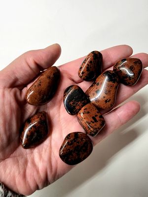 Mahogany Obsidian Tumbled