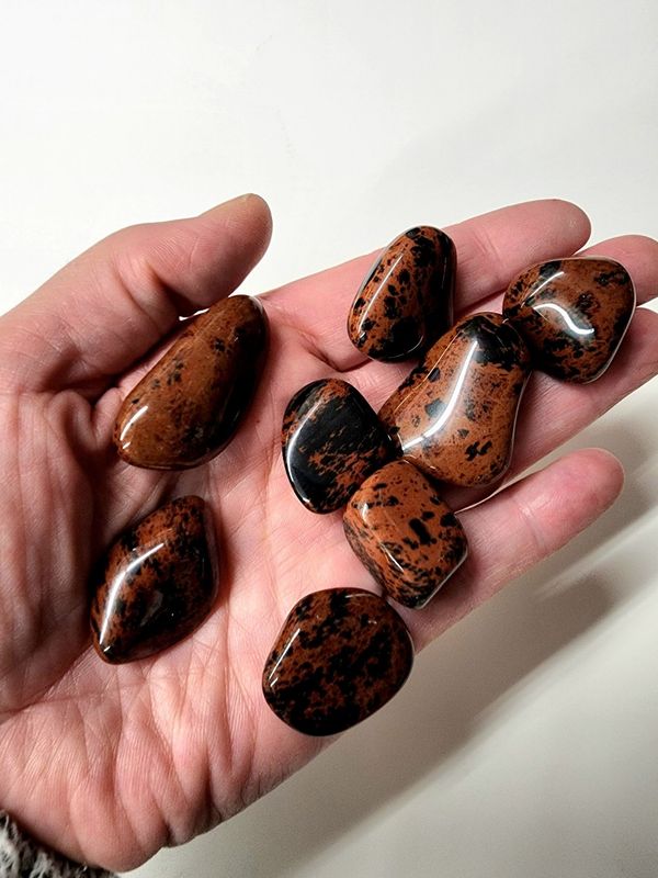 Mahogany Obsidian Tumbled