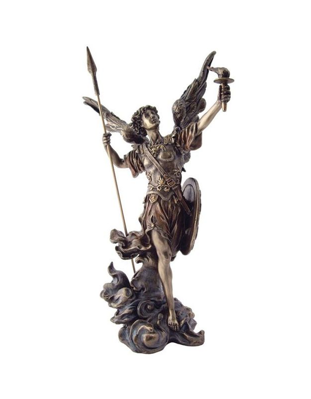 Archangel  Uriel Statue  - 2 1/3&quot; x 1 4/7&quot; x 4 1/2&quot;