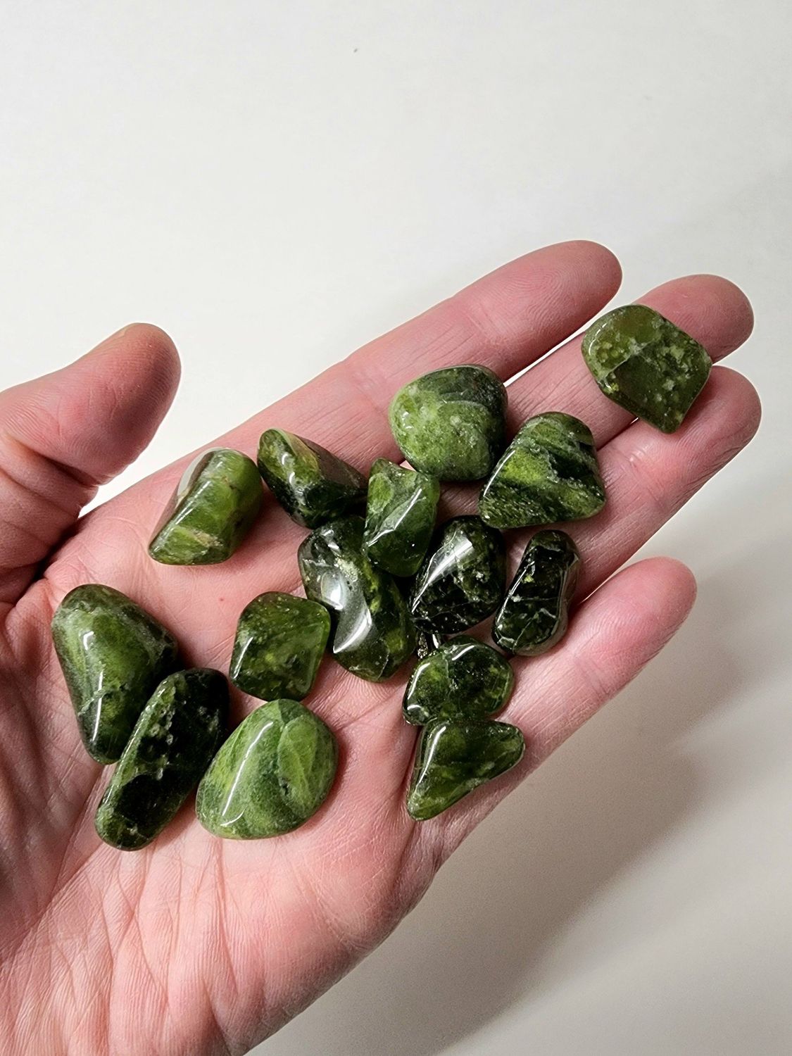 Vesuvianite (Indocrase) Tumbled