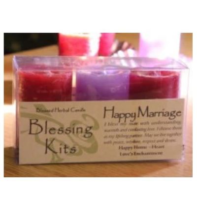 Candle Blessing Kits - Happy Marriage