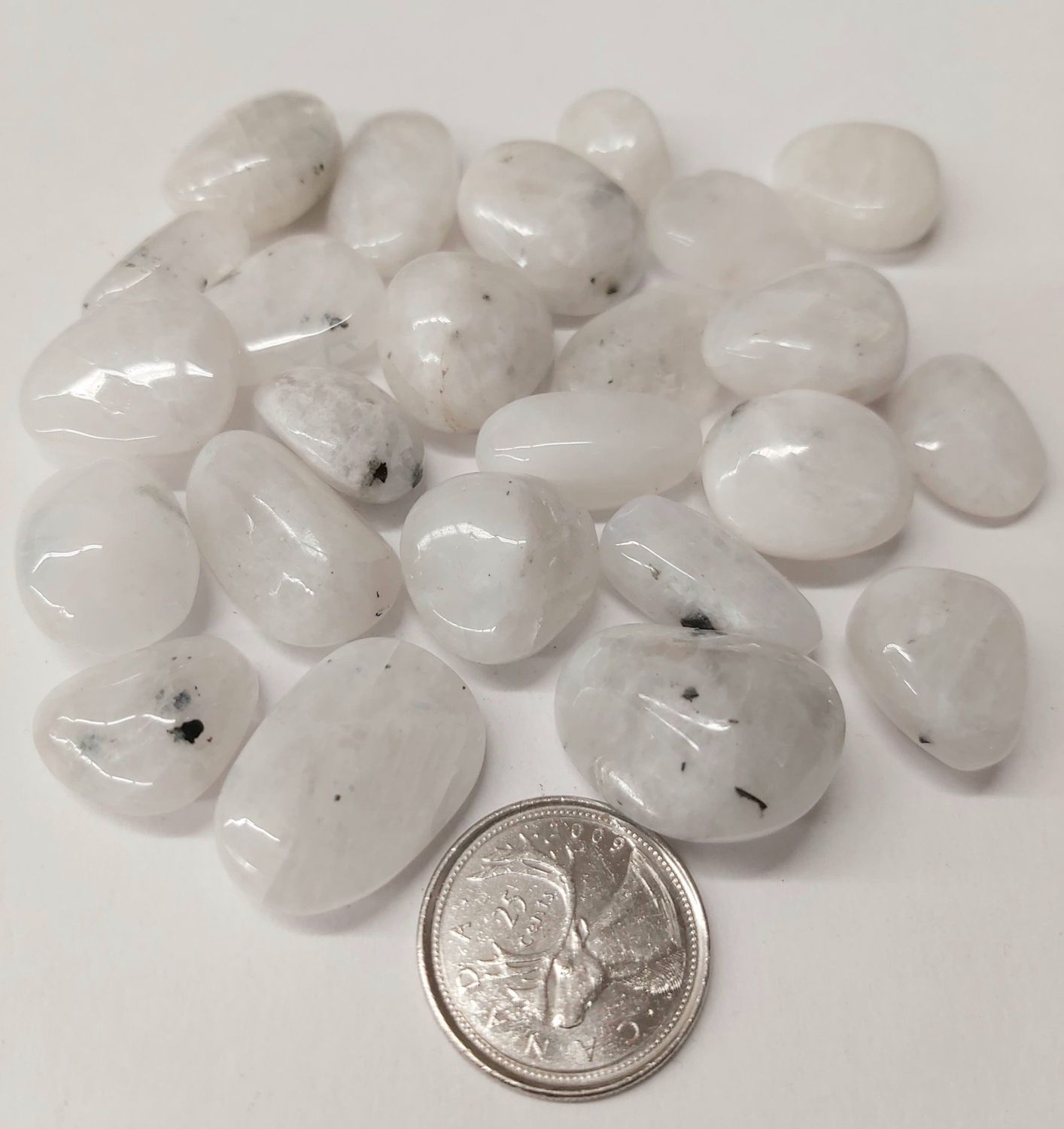 Rainbow Moonstone Tumbled