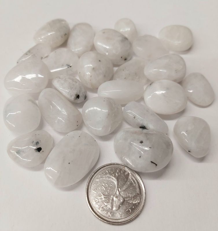 Rainbow Moonstone Tumbled