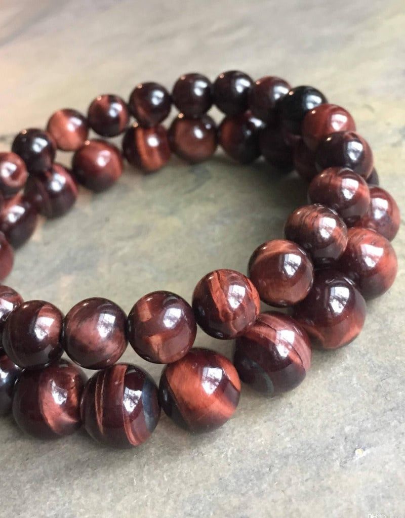 Red Tiger&#39;s Eye 8MM Bracelet