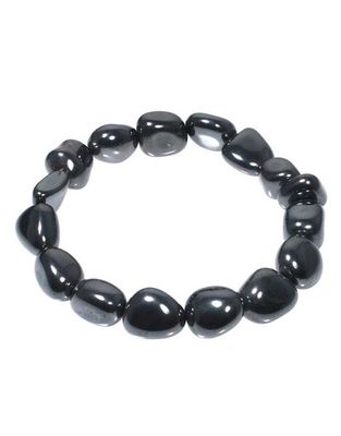 Hematite Nugget  Bracelet