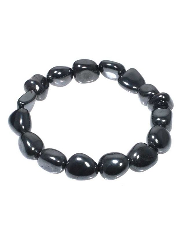 Hematite Nugget  Bracelet
