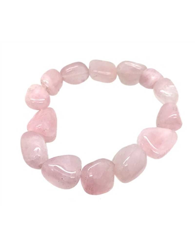 Rose Quartz Nugget Bracelet