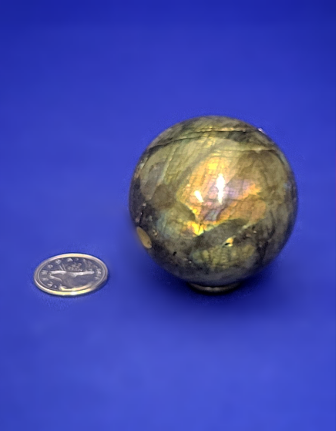 Labradorite Sphere 2.2&quot;