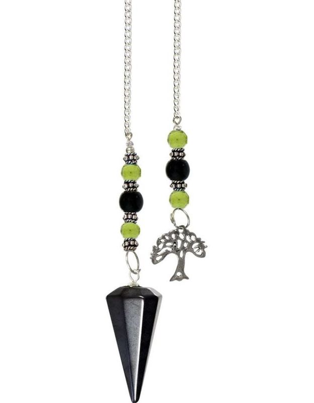 Hematite with Tree  Pendulum