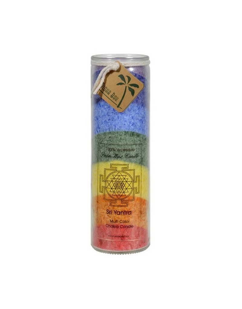 Aloha Bay 7 Day Rainbow Sri Yantra Candle