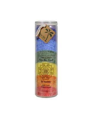 Aloha Bay 7 Day Rainbow Sri Yantra Candle