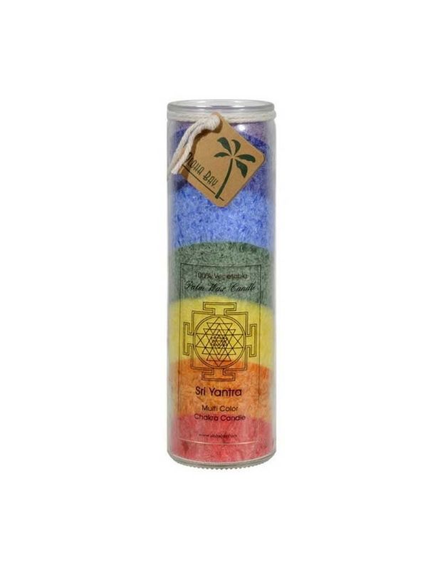 Aloha Bay 7 Day Rainbow Sri Yantra Candle