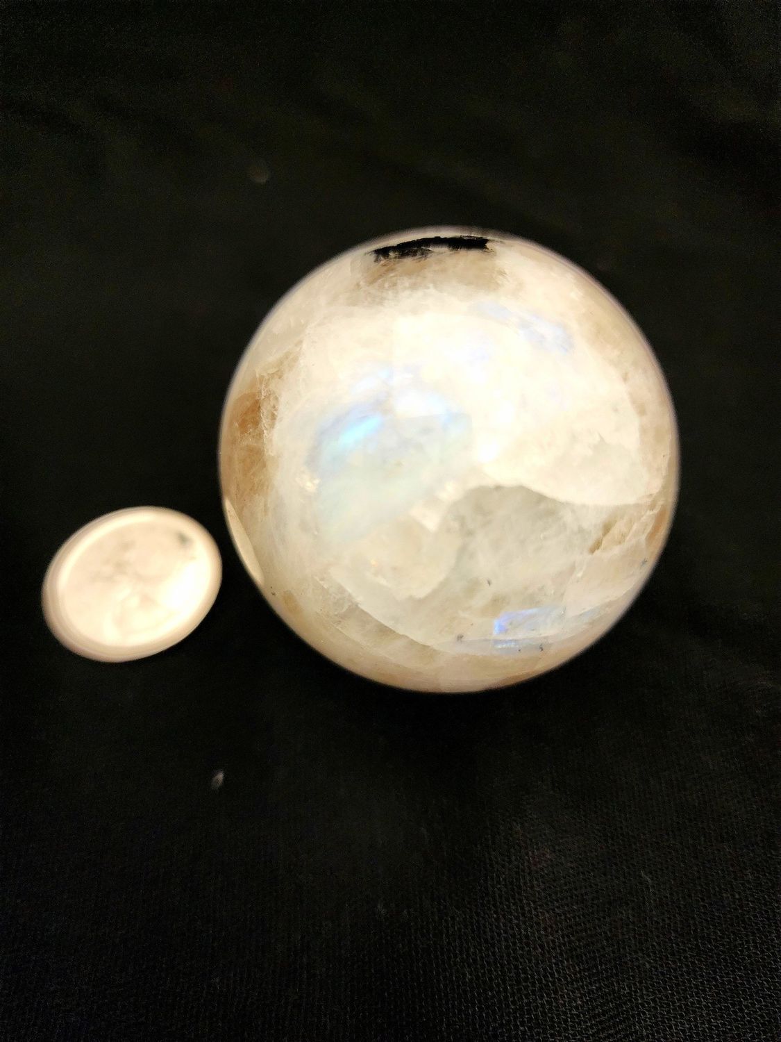 Rainbow Moonstone Sphere 1.8&quot;