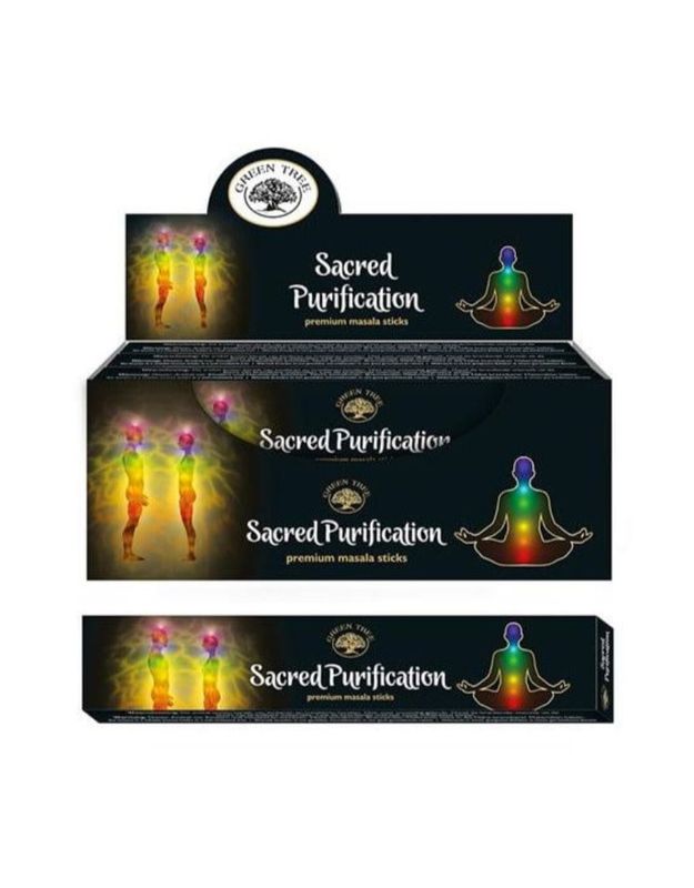 Sacred Purification Green Tree Incense Sticks - 15g
