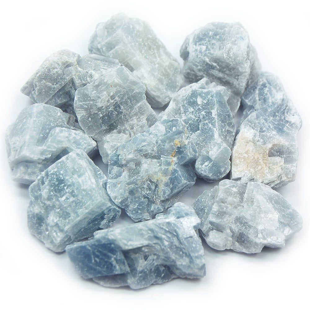 Blue Calcite Raw