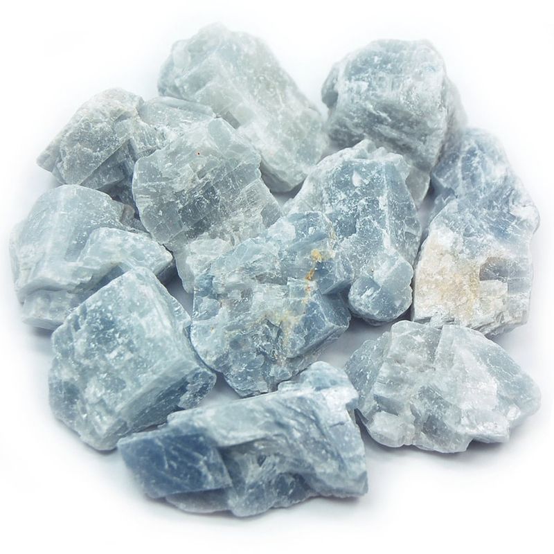 Blue Calcite Raw