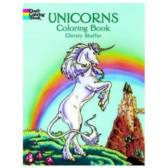 Unicorns Coloring Book by Christy Shaffer