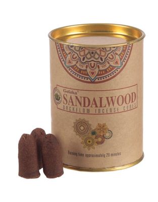 Sandalwood GOLOKA Backflow Incense Cones