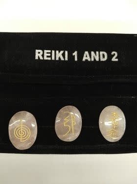 Reiki 1 &amp; 2 Rose Quartz Set