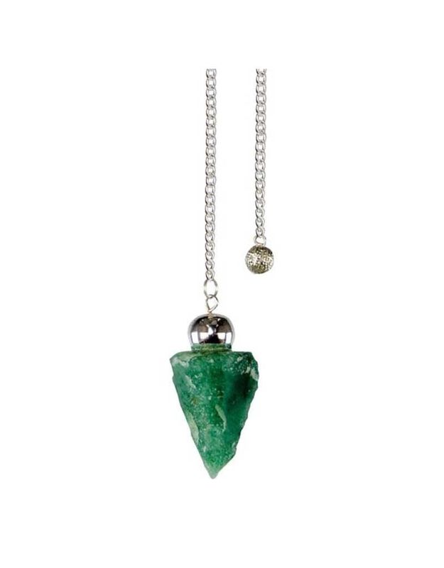 Green Aventurine Rough Pendulum