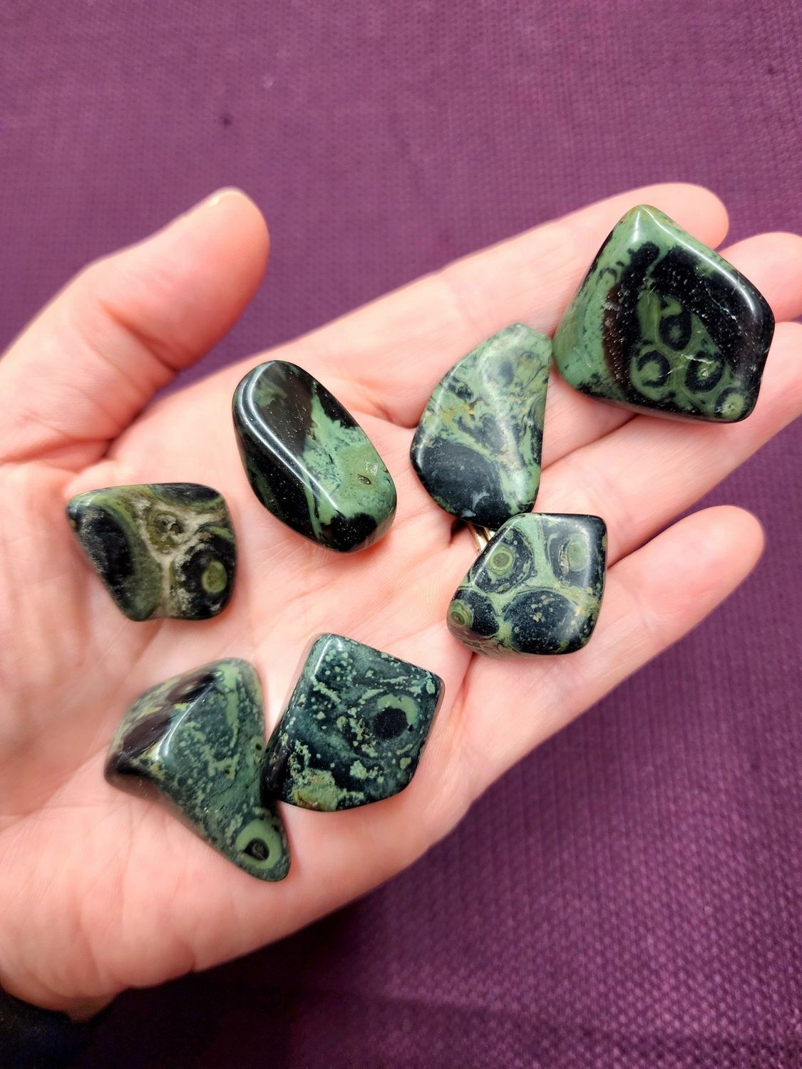 Kambaba Jasper Tumbled