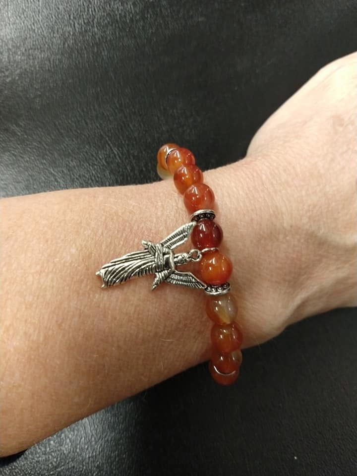 Archangel Uriel Carnelian Bracelet