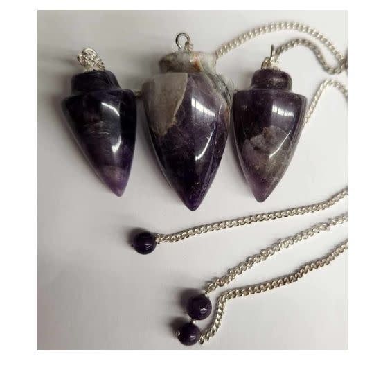 Assorted Amethyst Pendulums