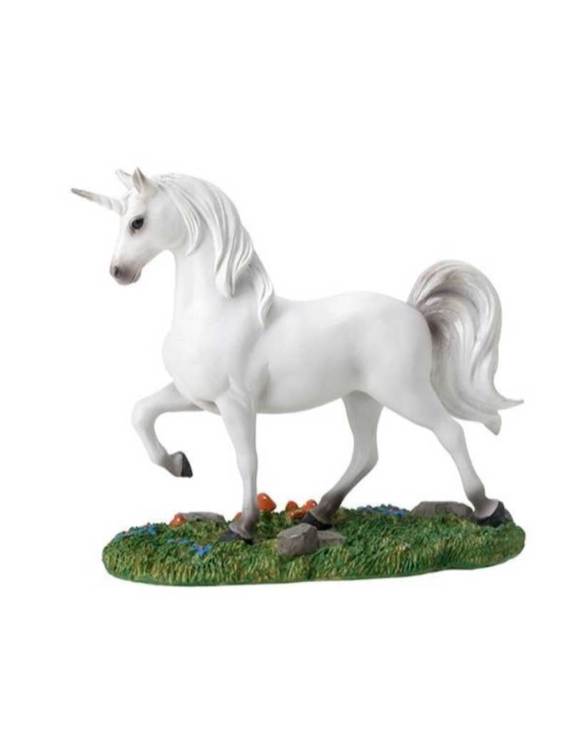 White Unicorn Statue
