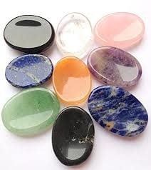 Crystal Worry Stones - Assorted