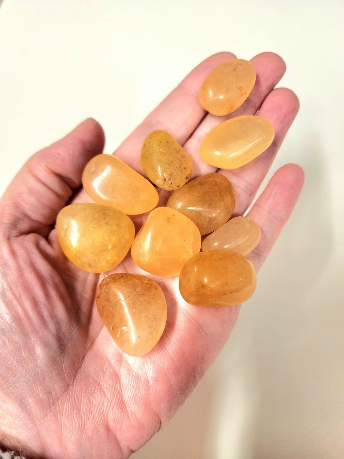 Golden Azeztulite Tumbled