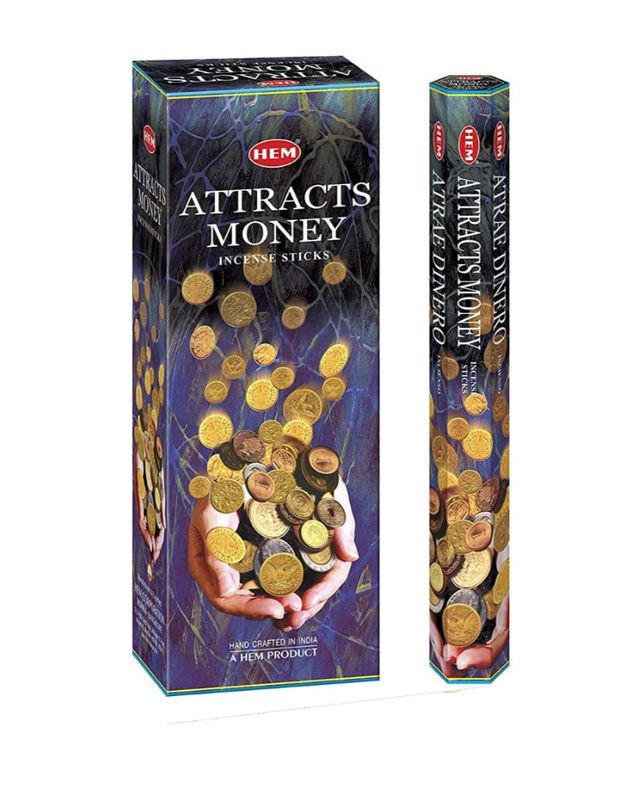 Attracts Money HEM Incense Sticks - 20g