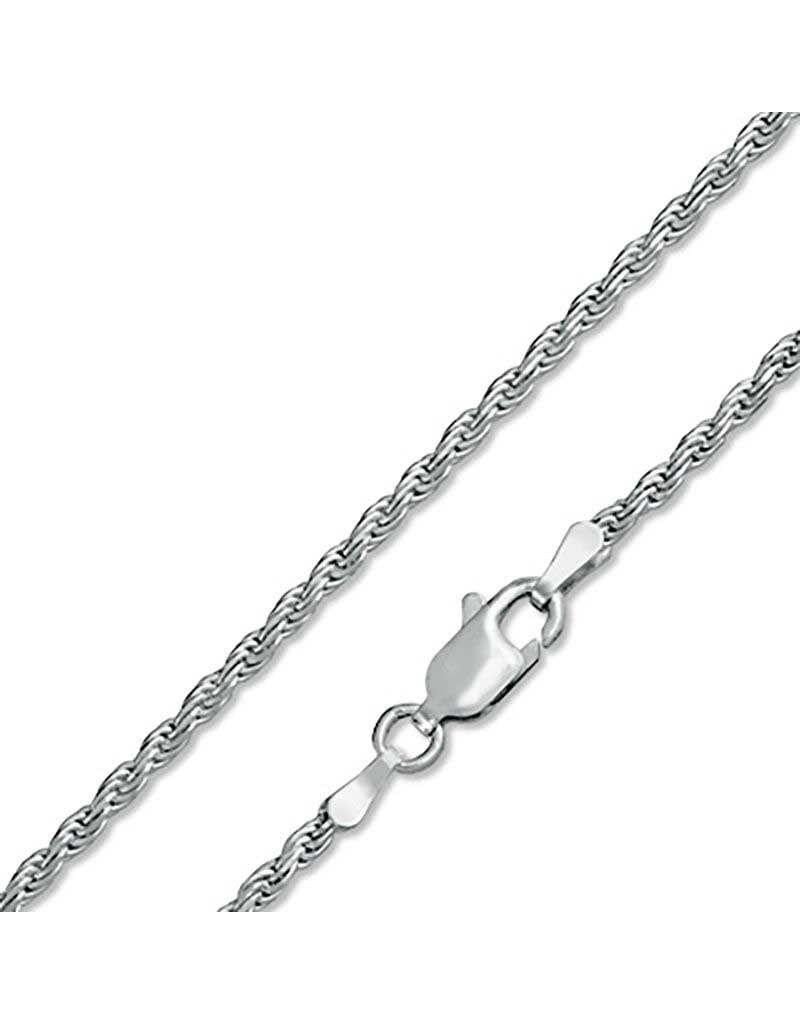Chain Rope 40  - 24&quot; in Sterling Silver
