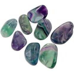Rainbow Fluorite  Tumbled