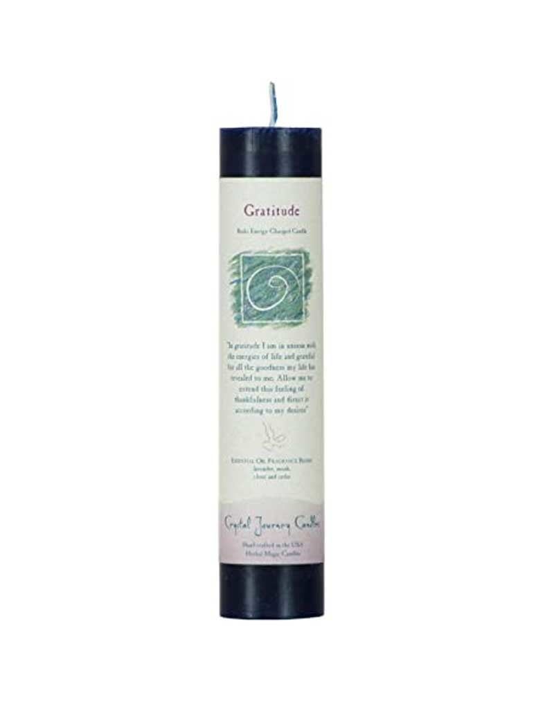 Herbal Magic Pillar Candle 7&quot; - Gratitude