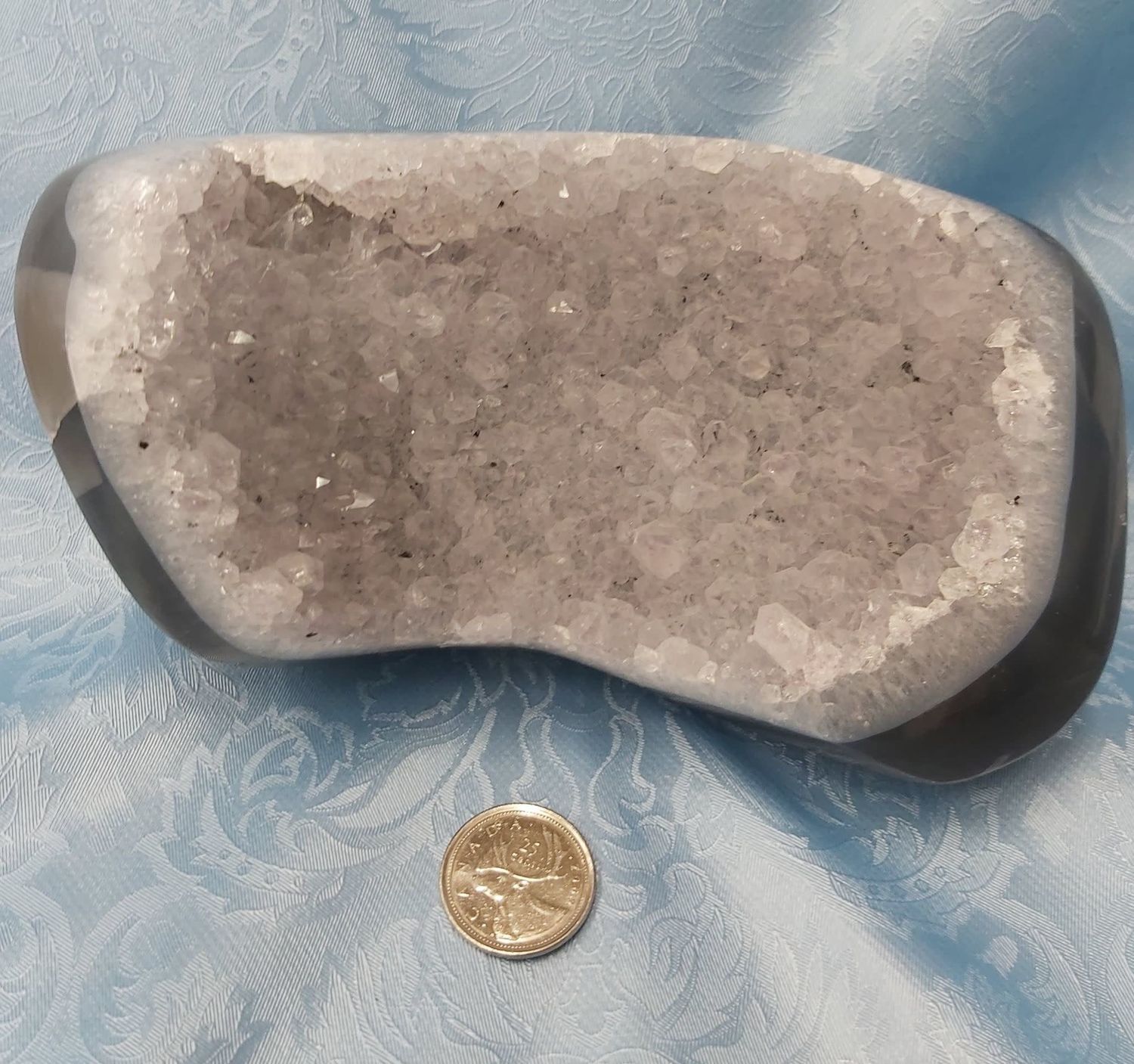 Agate &amp; Quartz Cluster $144