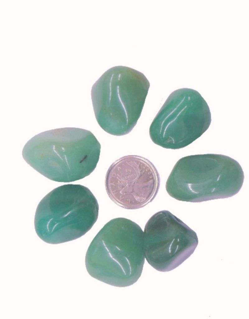 Green Aventurine Tumbled Med $2