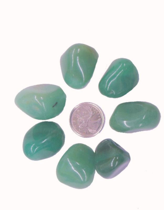 Green Aventurine Tumbled Med $2