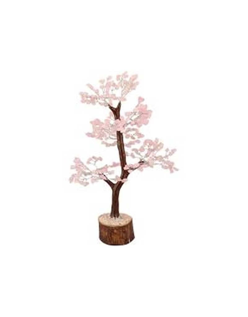 Rose Quartz Bonsai Tree - 9&quot;