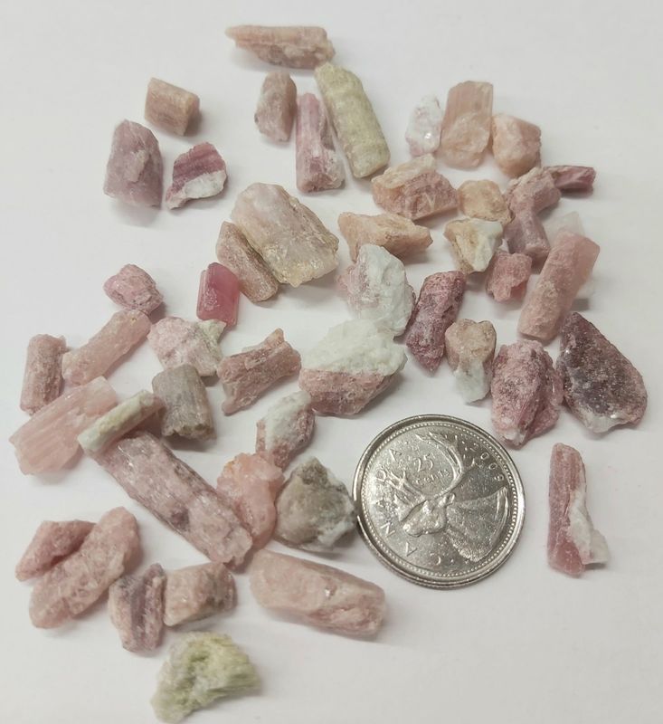 Rubelite (Pink Tourmaline) Raw $2