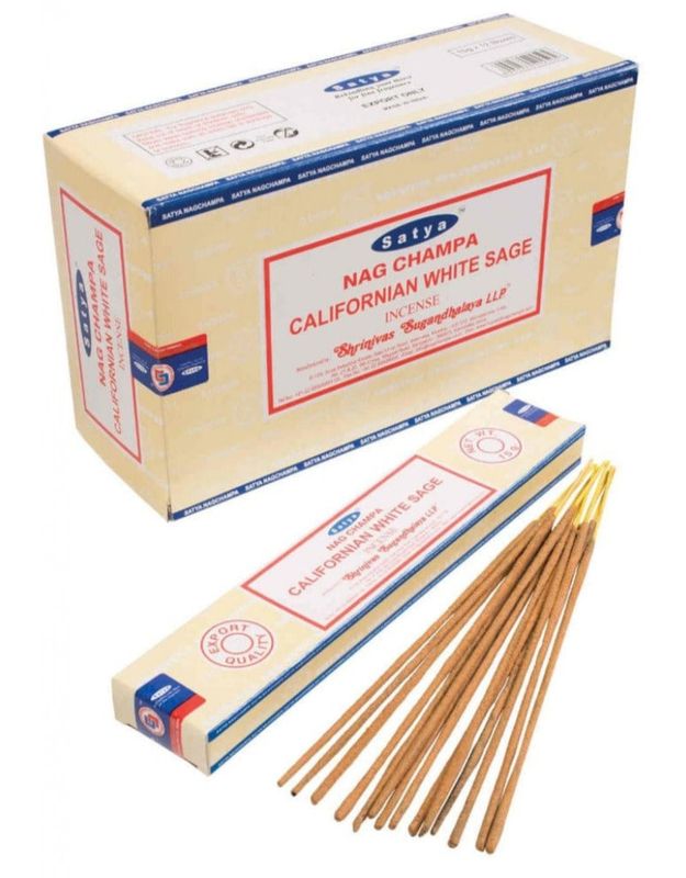Californian White Sage SATYA Incense Sticks - 15g