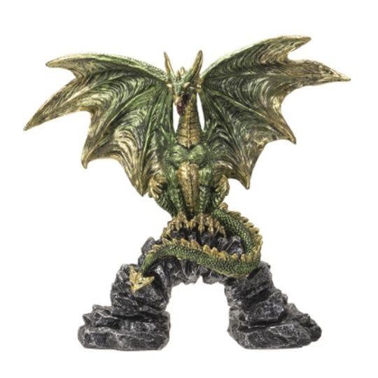 Dragon on Arch Statue 10&quot;
